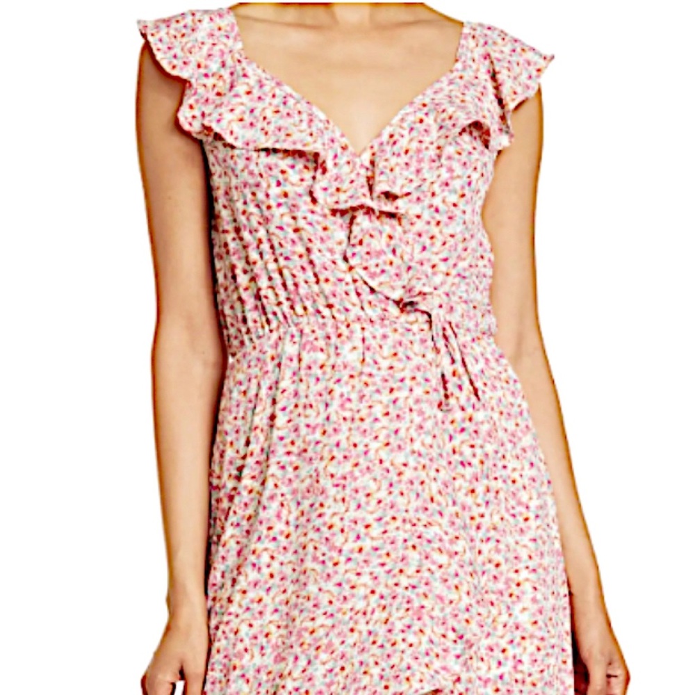 SOCIALITE RUFFLE WRAP DRESS 🌸IN STORES🌸 - Picture 2 of 2
